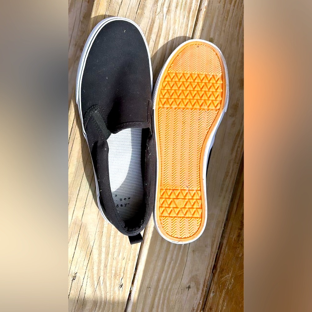 A new day slip on canvas shoes
